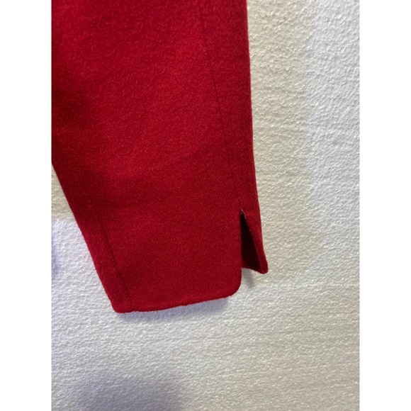 Pendleton Merino Wool Blazer Jacket Button Front Collared Long Sleeve Red Small - Picture 7 of 9
